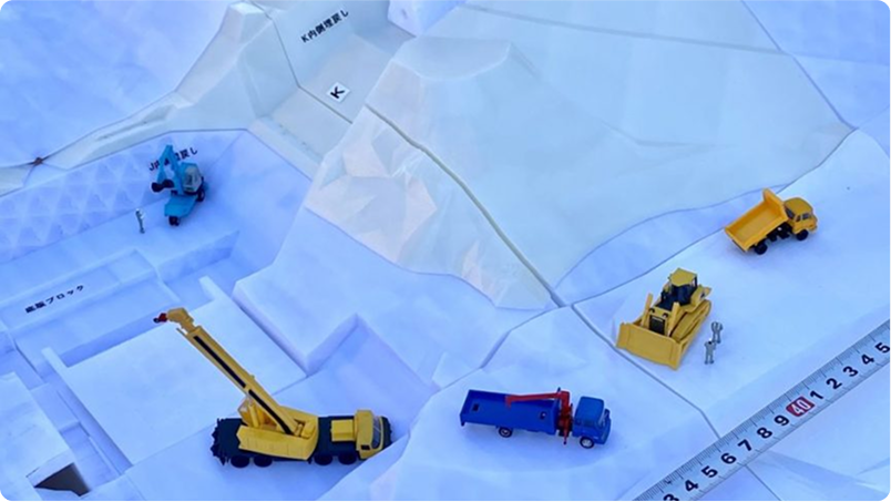 独自サービス「土木ジオラマ®」